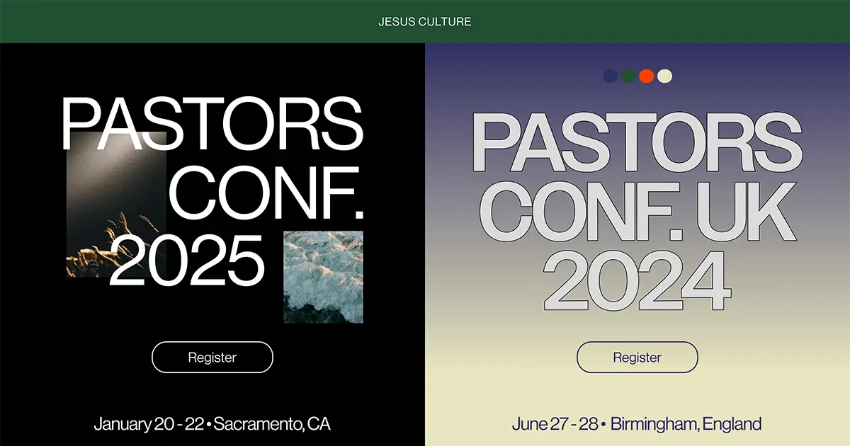 Pastors Conference Jesus Culture Events