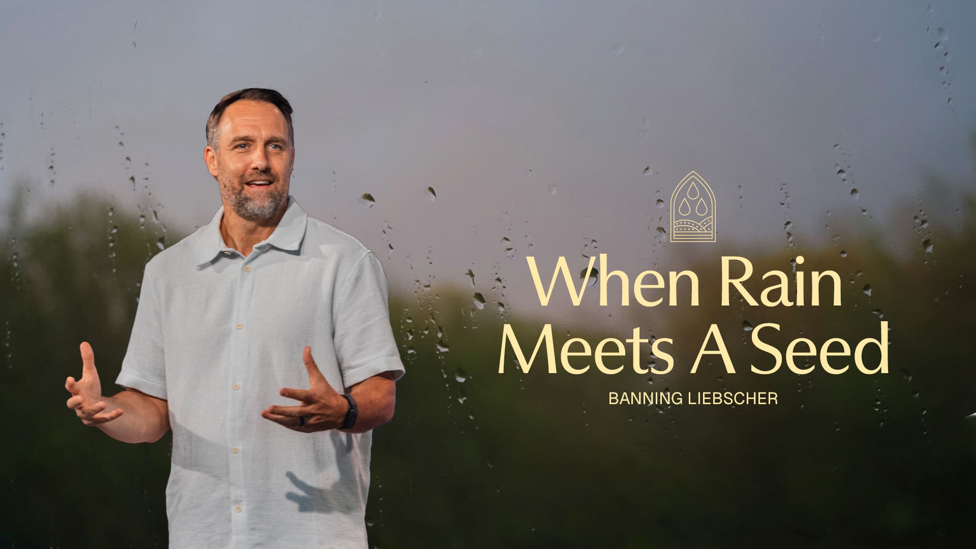 When Rain Meets a Seed - Graphic